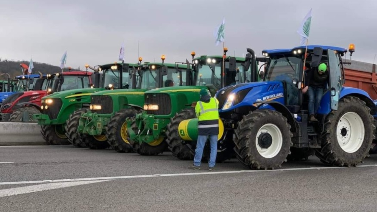 La Colère Des Agriculteurs Retombe Dans La Région